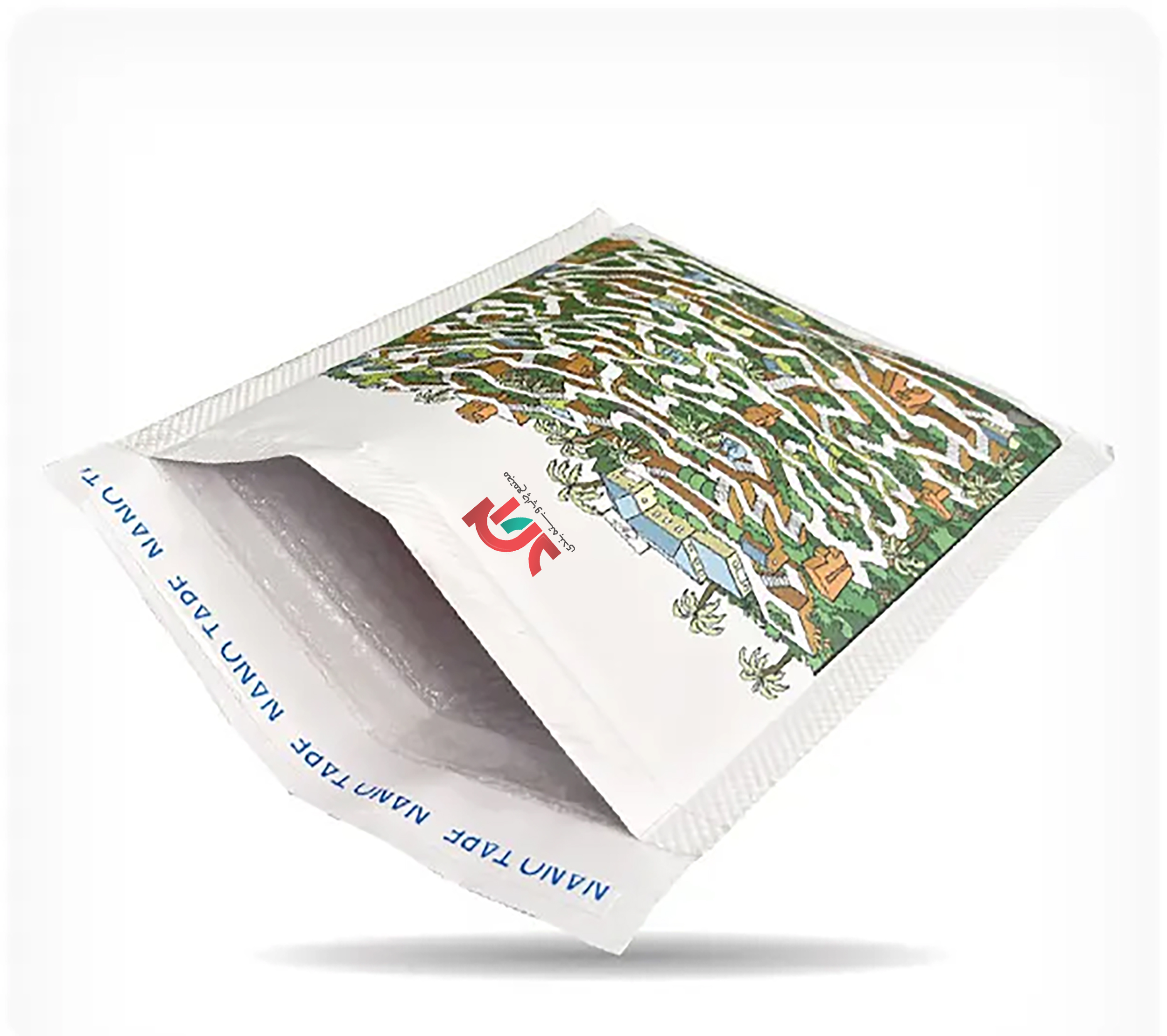 پستی داخل حبابدار تحریر 80 گرم